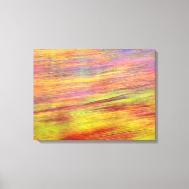 Autumn Abstract Canvas Print (Front)