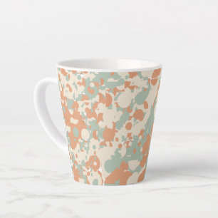 Autumn Abstract Latte Mug