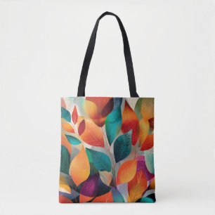 Autumn Abstract Tote Bag