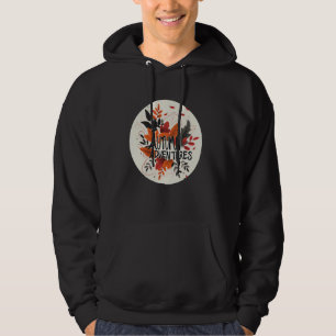 Autumn Adventures Costume with falling colourful L Hoodie