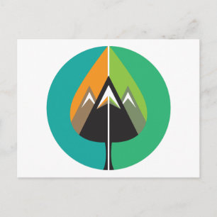 autumn adventures postcard