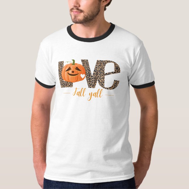 Autumn Aesthetic Cosy Fall T-shirt (Front)