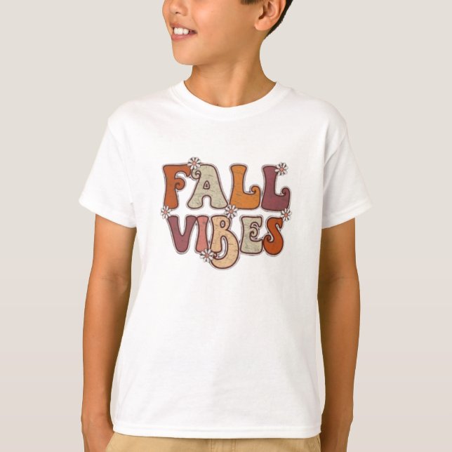 Autumn Aesthetic Cosy Fall T-shirt (Front)