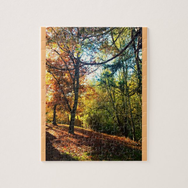 Autumn Afternoon Jigsaw Puzzle (Vertical)