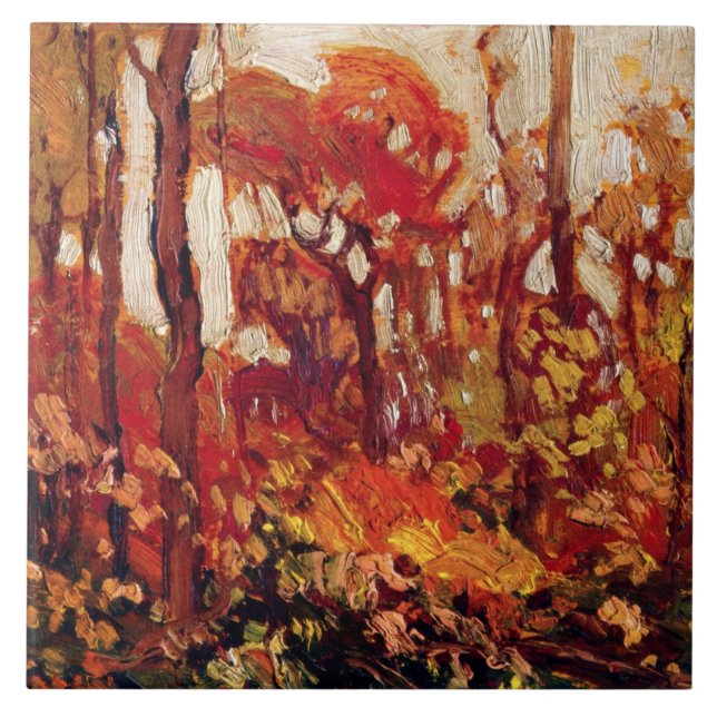Autumn, Algonquin Park Tile (Front)
