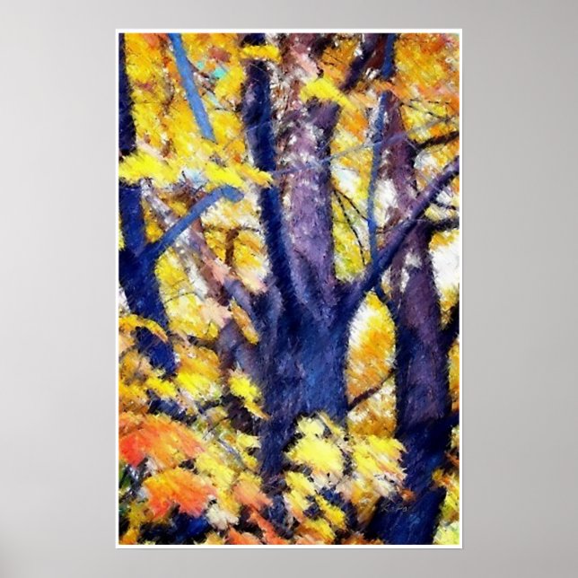 Autumn All Over (soft sketch) Poster (Front)
