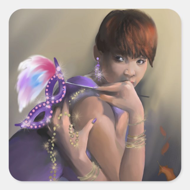 Autumn Allure Sticker (Front)