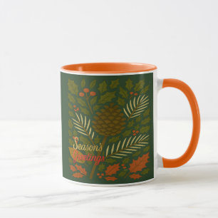Autumn and Winter Holidays Season's Greetings Mug
