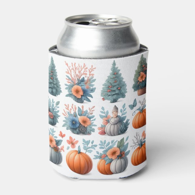 Autumn and Winter Seasonal Can Cooler (Can Front)