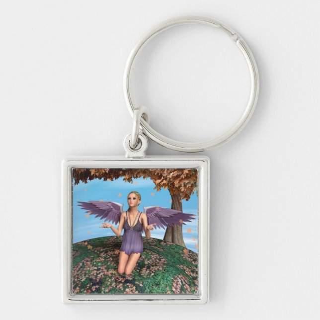 Autumn Angel Key Ring (Front)