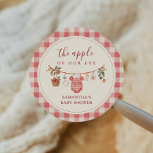 Autumn Apple Baby Clothesline Baby Shower