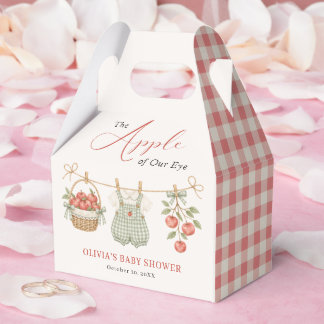 Autumn Apple Baby Clothesline Baby Shower Favour Box