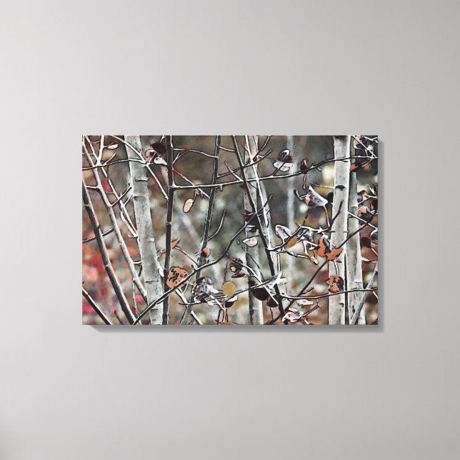 Autumn Aspen Canvas Print (Front)