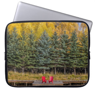 Autumn Aspens Laptop Sleeve