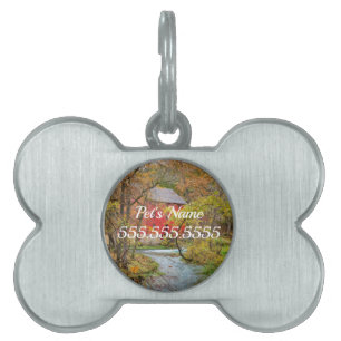 Autumn At Alley Mill Pet ID Tag