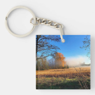 Autumn at Champoeg State Park, Oregon Poster Magne Key Ring