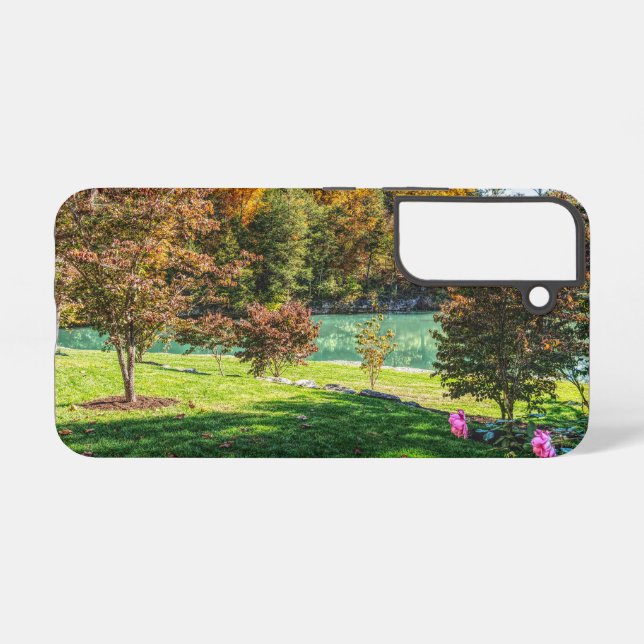 Autumn At Dogwood Samsung Phone Case (Back Horizontal)