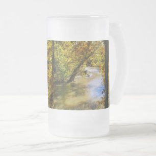 Autumn At James River Bend Frosted Glass Beer Mug