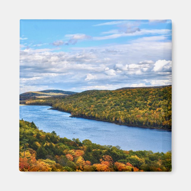 "Autumn at Lake of the Clouds" Magnet (Front)