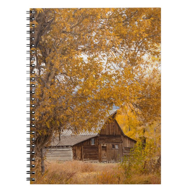 Autumn at Mormon Row Notebook (Front)