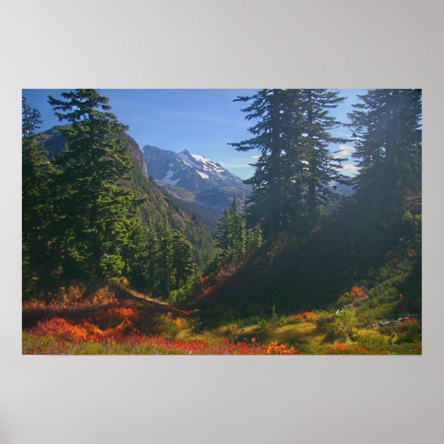 Autumn at Mount Shuksan print (Front)