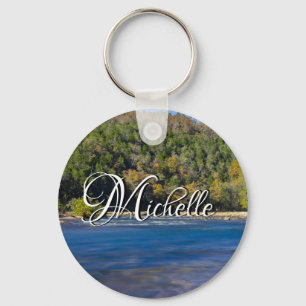 Autumn At North Fork Keychain