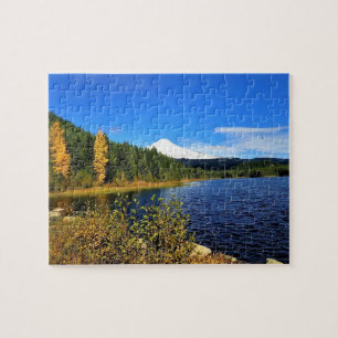 Autumn at Trillium Lake, OR Jigsaw Puzzle