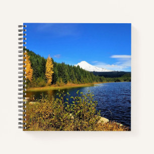 Autumn at Trillium Lake, OR Notebook