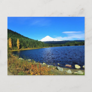 Autumn at Trillium Lake, OR Postcard