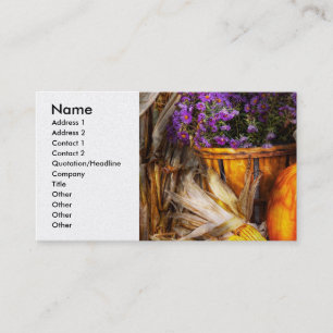 Autumn - Autumn is festive Business Card