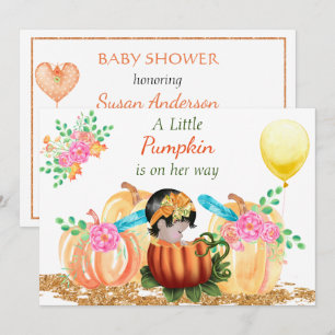 Autumn Baby Shower Invitation