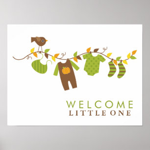 Autumn Baby Shower Sign