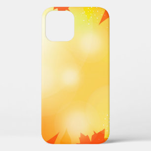 Autumn background bokeh fall nature iPhone 12 case