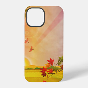 Autumn-background-trees-orange-fall iPhone 12 Pro Case