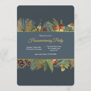 Autumn Banner Housewarming Invitation