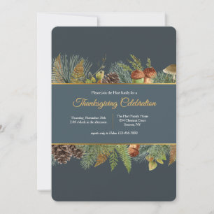 Autumn Banner Invitation
