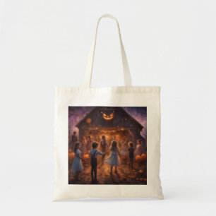 Autumn Barn Dance Halloween trick or treat  Tote Bag