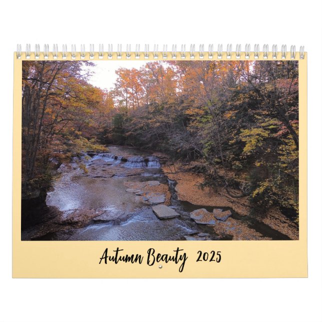 Autumn Beauty 2025 Calendar (Cover)
