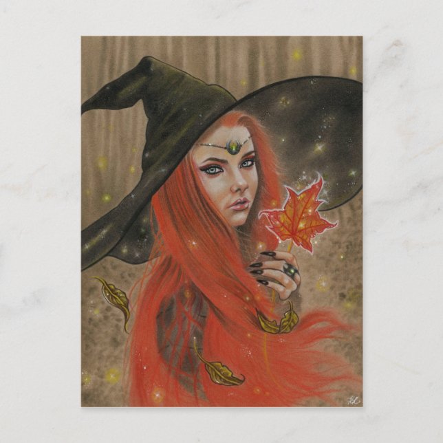 Autumn Beauty Postcard (Front)