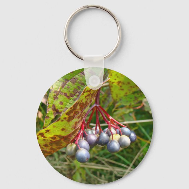 Autumn Berries Key Ring (Front)
