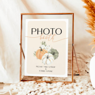 Autumn Birthday Photobooth Sign