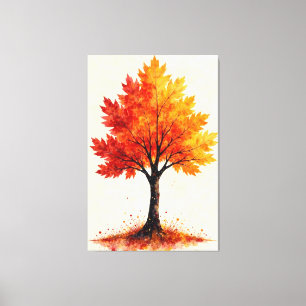Autumn Blaze Canvas Print