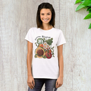Autumn Blessings Fall Harvest T-Shirt