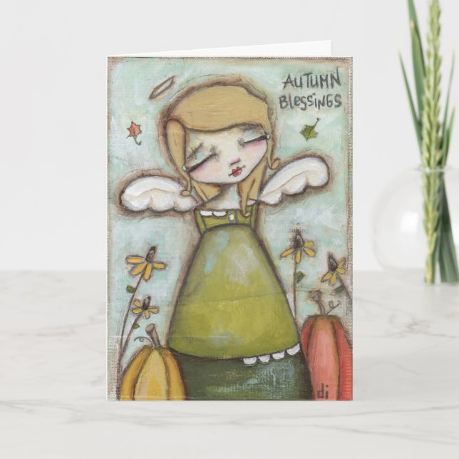 Autumn Blessings - Greeting Card (Front)