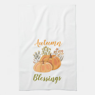 Autumn Blessings Tea Towel