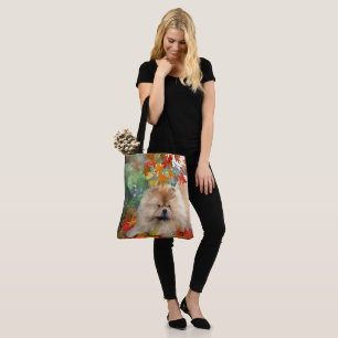 AUTUMN BLISS CHOW tote or cross body bag