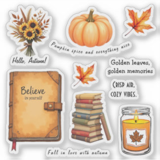 Autumn Bliss Sticker Collection