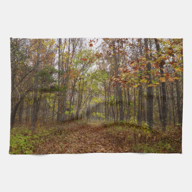 Autumn Bliss Tea Towel (Horizontal)