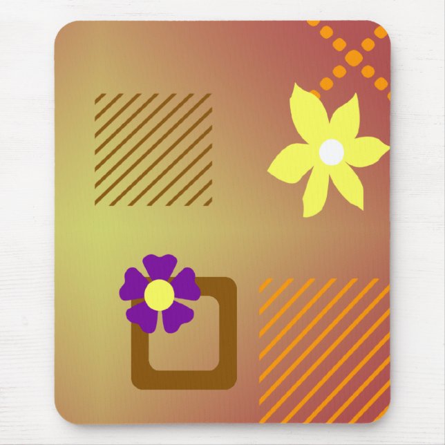 Autumn Bloom Mouse Pad (Front)