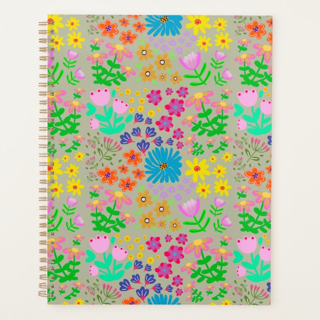 AUTUMN BLOOM PLANNER (Front)
